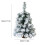Mini Christmas Tree PVC Wood Base 30cm 45cm 60cm 2