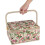 Extra Large Vintage Sewing Basket with Compartments 2