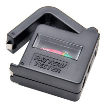 AA AAA C D9V18650 gombelemekhez LCD akkumulátor teszter
