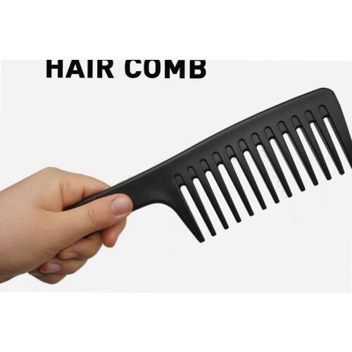 Conjunto de 2 pentes de cabelo com dentes largos, 24 cm 1