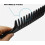 Conjunto de 2 pentes de cabelo com dentes largos, 24 cm 3