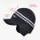 Gorro masculino de malha com forro térmico, protetores de orelha e aba. 3