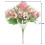 Kunstig silkeblomstbuket i 4 farver 4