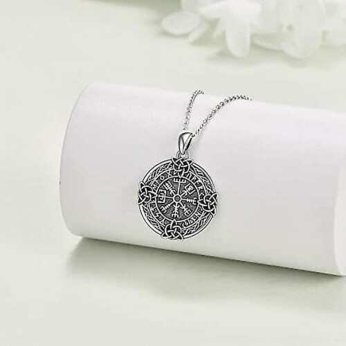 Κολιέ Vegvisir από ασήμι 925 1