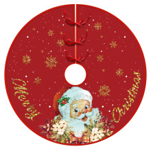 Sciorta Crann Nollag Plush Dearg 90cm