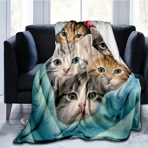 Κουβέρτα Flannel Throw – Μαλακή και ελαφριά μικροΐνη, 4 1