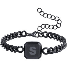 Verstelbare Cubaanse armband voor heren van roestvrij staal met