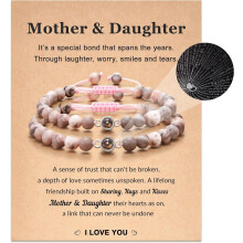 I Love You Bracelet for Mother Daughter Son Dad 100