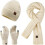 Strickset für Damen: Mütze, Schal & Handschuhe 1