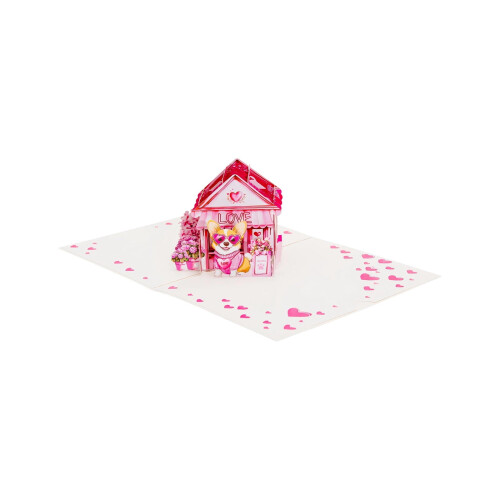 3D-Pop-Up-Grußkarte für Sie – Interaktives Design