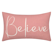 Kerstkussenhoes 12x20 inch, landelijke stijl