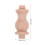 FRCOLOR wooden baluster spindles 10 pcs 2