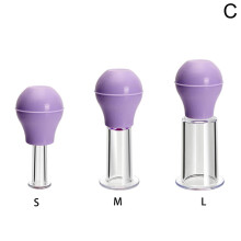 Set de ventuze faciale din silicon – 3 mărimi