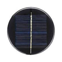 6V2W Rund Solpanelmodul 80mm