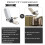 Herreseler med elastik og metalclips, X-back 3