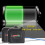 Batteritester for AA AAA C D9V18650 knappeceller LCD 5