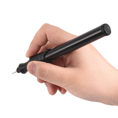Mikro-Gravierstift, 2xAAA, 16,0 x 1,8 x 1,8 cm, Schwarz 1