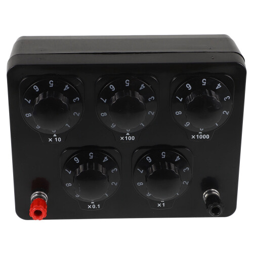 Adjustable Resistance Box0–9999 Ω for Physics 2