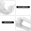 Gardinstångsfästen i aluminium, 2-pack 4