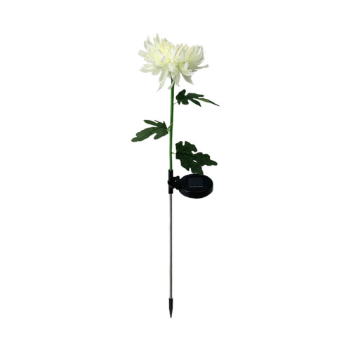 Solar-Chrysanthemen-Gartenleuchten, LED-Außenleuchten, 12er-Pack 1