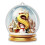 Yellow Crystal Acrylic Letter Ornament Set 2