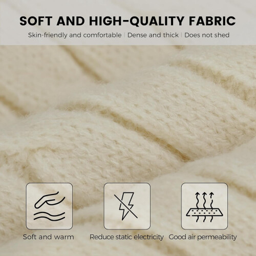 Strickset für Damen: Mütze, Schal & Handschuhe 2