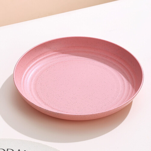 Round Dessert Plate 8.9 in, Plastic Serving Tray 2