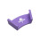 Racket Wall Mount Holder Organizers for Long Terms-Purple small 1