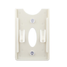 Car Card Sleeve Parking Ticket Clip Holder Fastener With-White