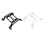 Durability 120MM Water Cooling Radiator Support Frame-White 2