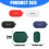 Headphone Cover Shockproof Wrap Case Skin-dark green 4