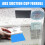 Card Size Stand With Powerful Suction Base-Transparent 7