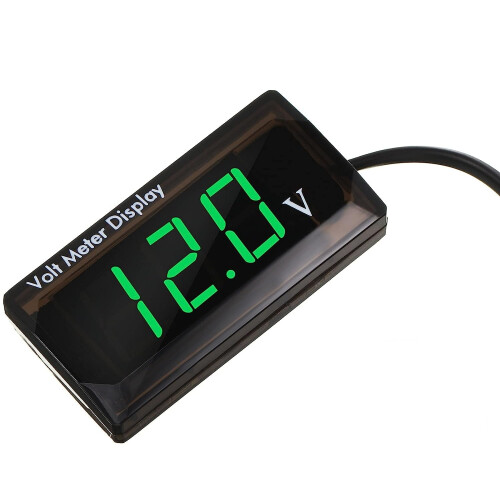 2-delad DC4–28V LED digital voltmeter 1