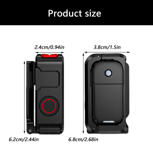 Metal Cage For Action Camera Magnetic Fastening And Multiple 2