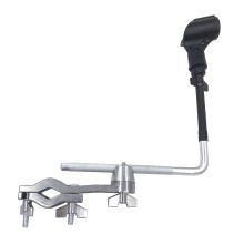 Mikrofonklemme, Metall-Kunststoff-Konstruktion, Trommelzubehör