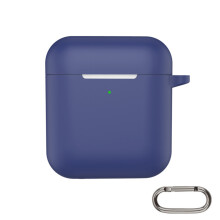 Shockproof Headphone Silicone Cover Dustproof-dark blue color