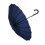 Heavy Duty Umbrella Waterproof Fabric Canopy Extra-Navy blue 1