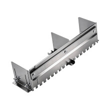 12mm Square Notch Design Tile Scrapers Stainless-800 type B