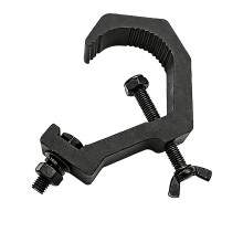 Aluminum Alloys Stage Light Clamp Hook For 25 62mm Tube-Black