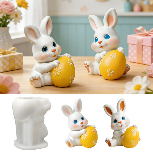 Long Time Use Silicone Easters Eggs Mould for Projects Repeated 1