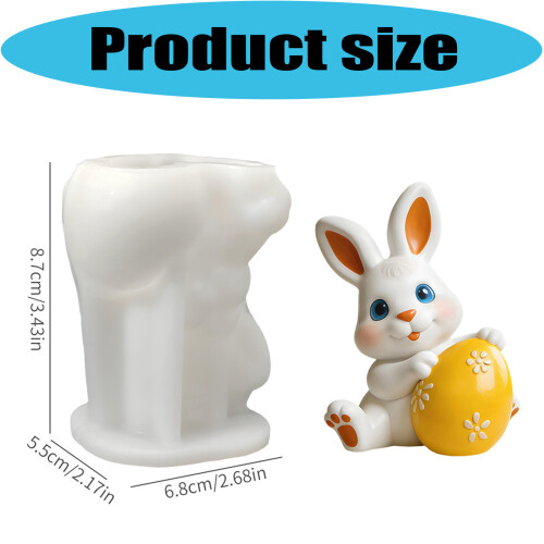 Long Time Use Silicone Easters Eggs Mould for Projects Repeated 2