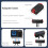 Aluminium Magnetic Quick Release Mount for Action-Black Color 2