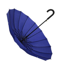 Heavy Duty Umbrella With Extended Handle For Grip-Rolay Blue