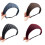 Functional Modern Stripe Headbands Breathable-blue gray stripes 2