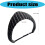 Functional Modern Stripe Headbands Breathable-blue gray stripes 4