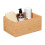 Caja de almacenamiento apilable de bambú 1