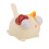 Lovely Popping Eye Cats Squeeze Toy Soft Elastic-White 1