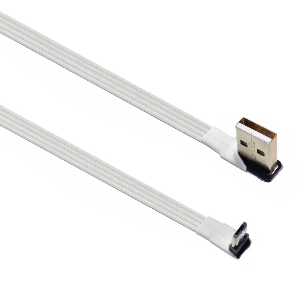 Usb To Usb 5Pin Fast Data Transfer Flat Rubber Charging-0.3M Up 7627001435971