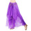 Colorful Middle Eastern Style Dance Skirt Soft Polyester-Purple 6