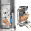 Multipurpose Kitchen Counter Stainless Steel Pot and -3-tier 2 3